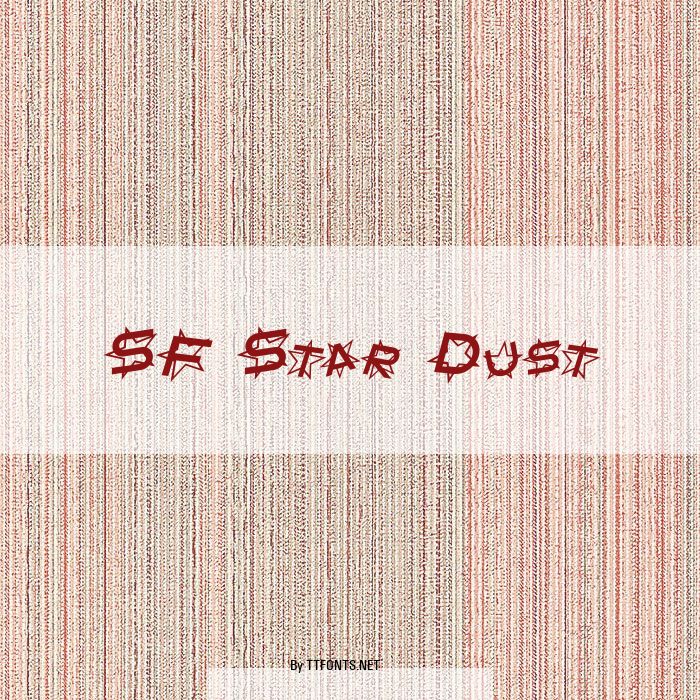 SF Star Dust example